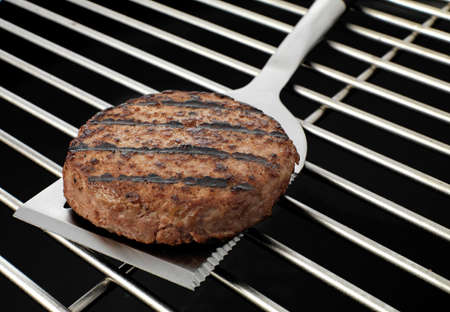 Kettle BBQ with foodの写真素材