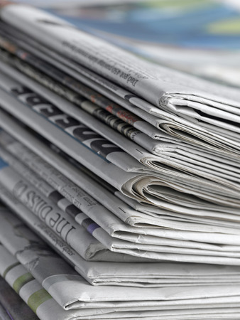 Newspaper close  up