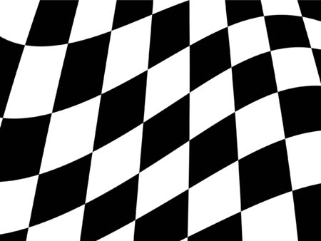 Chequered flagのイラスト素材