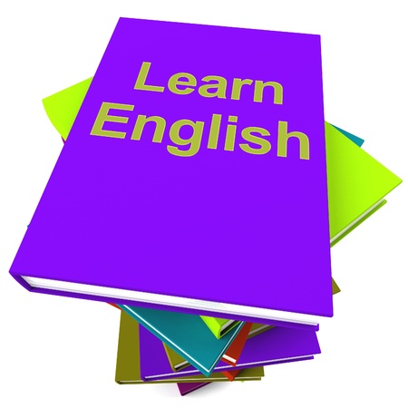 Learn English Book For Studying A Foreign Languageの写真素材