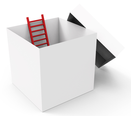 Future Breakout Indicating Get Away And Goneの写真素材