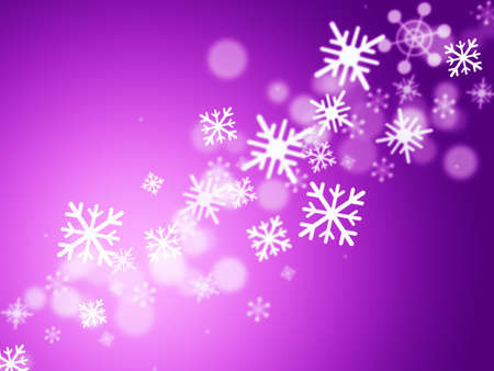 Mauve Snowflake Indicating Merry Christmas And Wintryの写真素材