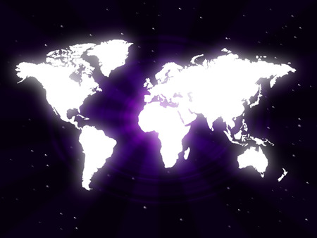 World Background Representing Planet Worldwide And Designの写真素材