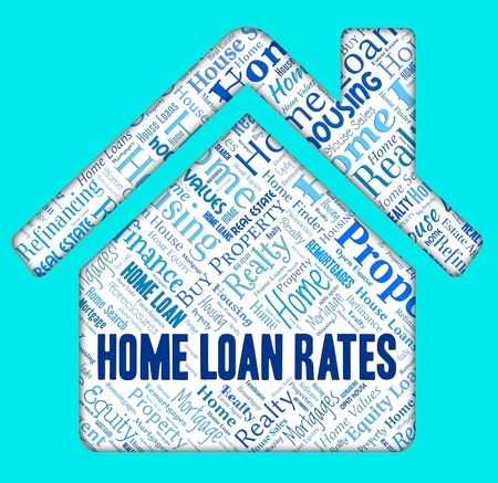 Home Loan Rates Showing Lends Borrower And Loaning Home Loan Rates Showing Lends Borrower And Loaning