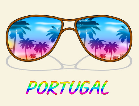 Portugal Holiday Representing Go On Leave And Time Off Portugal Holiday Representing Go On Leave And Time Off