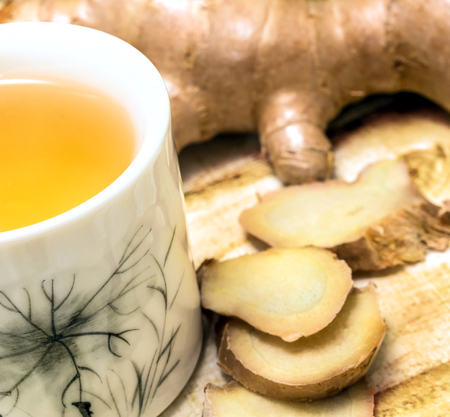 Outdoor Ginger Tea Indicating Spices Beverages And Teasの写真素材