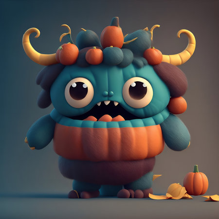 cute monsterの素材