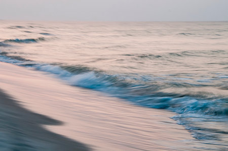 Incoming tide at Perdido Keyの写真素材