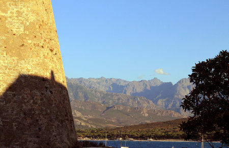 seascape from the castle