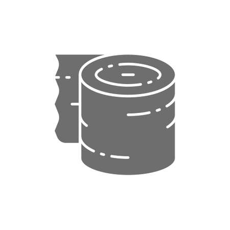 Vector tattoo aftercare bandage, accessory gray icon.のイラスト素材