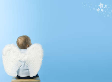 Lonely Dreaming Angel の写真素材