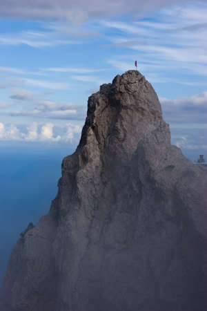 Mountain called "Ai Petri" in Crimea, Ukraineの写真素材