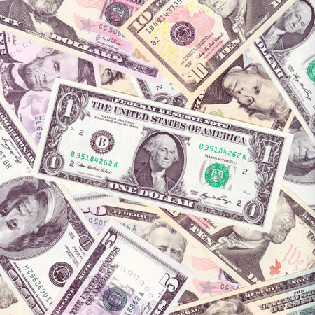 Money background,high resolution pictureの写真素材