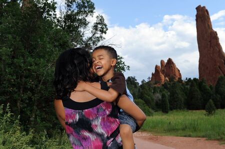 Mother and Childの写真素材