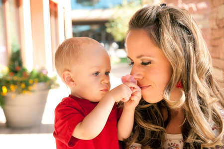 Mother and Childの写真素材