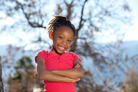 African American Girlの写真素材