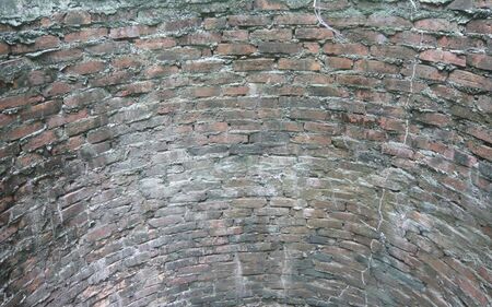 close up old brick wall for backgroundの写真素材
