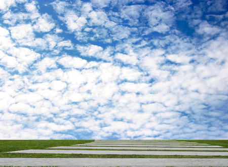 Sky and Cloud Backgroundの写真素材