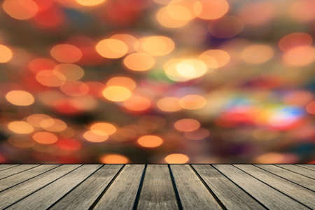 Multicolored defocused bokeh lights background