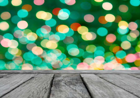Multicolored defocused bokeh lights background