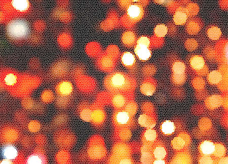 Multicolored mosaic illustration of background の写真素材