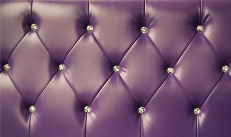 purple sofa leather backgroundの写真素材