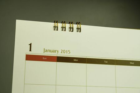 Calendar page of month 2015の写真素材
