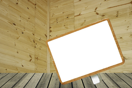 Brown wood plank wall texture background
 ,space;  black; board; blackboard; sign; text; announce; placard; signboard; slate; chalkboard; standing; frame; memo; message; noteの写真素材