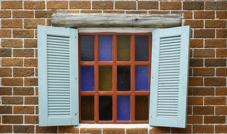 wood window