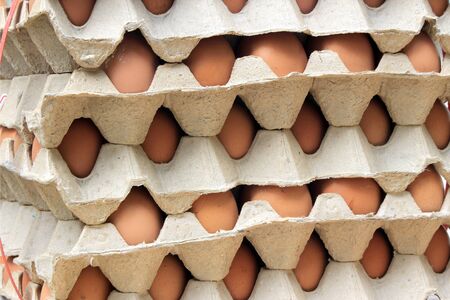 Stack of eggs