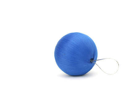 Christmas decoration - ball, white backgroundの写真素材