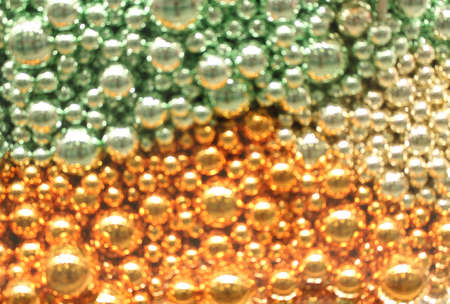 Blur of balls with colorful bokehの写真素材