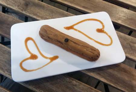 cookies with heart shape on dish