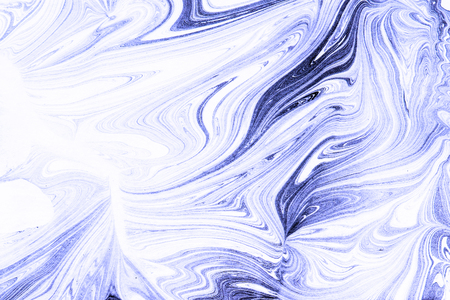 blue swirls marble texture with natural pattern for design art backgroundの写真素材