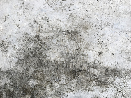 old grungy floor texture, gray concrete wall backgroundの写真素材