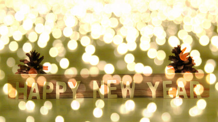 merry christmas and happy new year 2022 concept for backgroundの写真素材