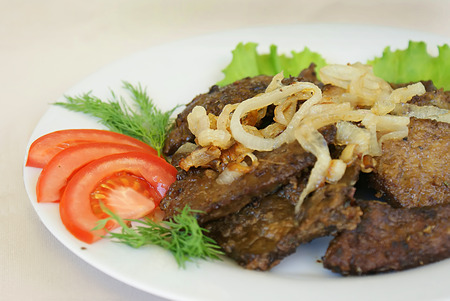 meat dishの写真素材