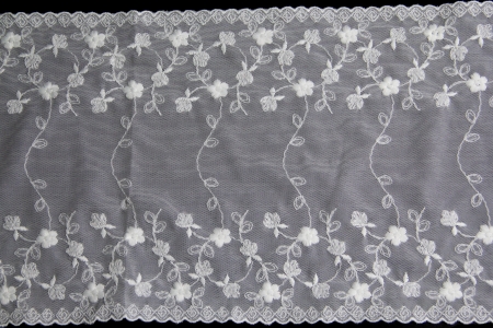 lacework line on black backgroundの写真素材