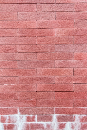 red brick wall textureの写真素材