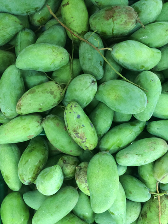 Mango fruit in market,thailandの写真素材
