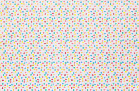Fabric textile with Tiny Polka Dots Background texture