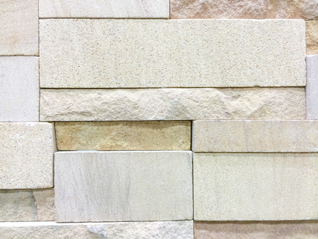 pattern of decorative slate stone wall surfaceの写真素材