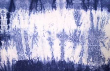 tie dyed fabric pattern for background and textureの写真素材