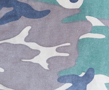 Military camouflage Fabric background textureの写真素材