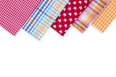 different color of many checkered plaid background