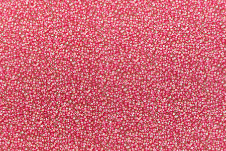 Seamless Flower pattern on fabric as background textureの写真素材