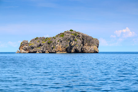 Rock in paradiseの写真素材