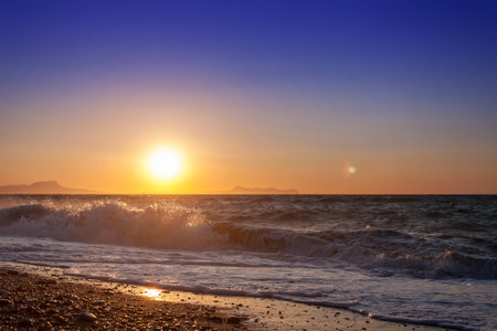 Cretan sunの写真素材