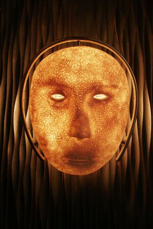 African Light Mask の写真素材