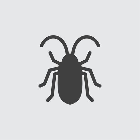 Beetle icon illustration isolated vector sign symbolのイラスト素材
